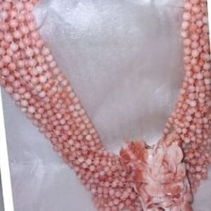 🤩48hrs Closeout 🔥🔥  Angel Skin Coral Necklace
